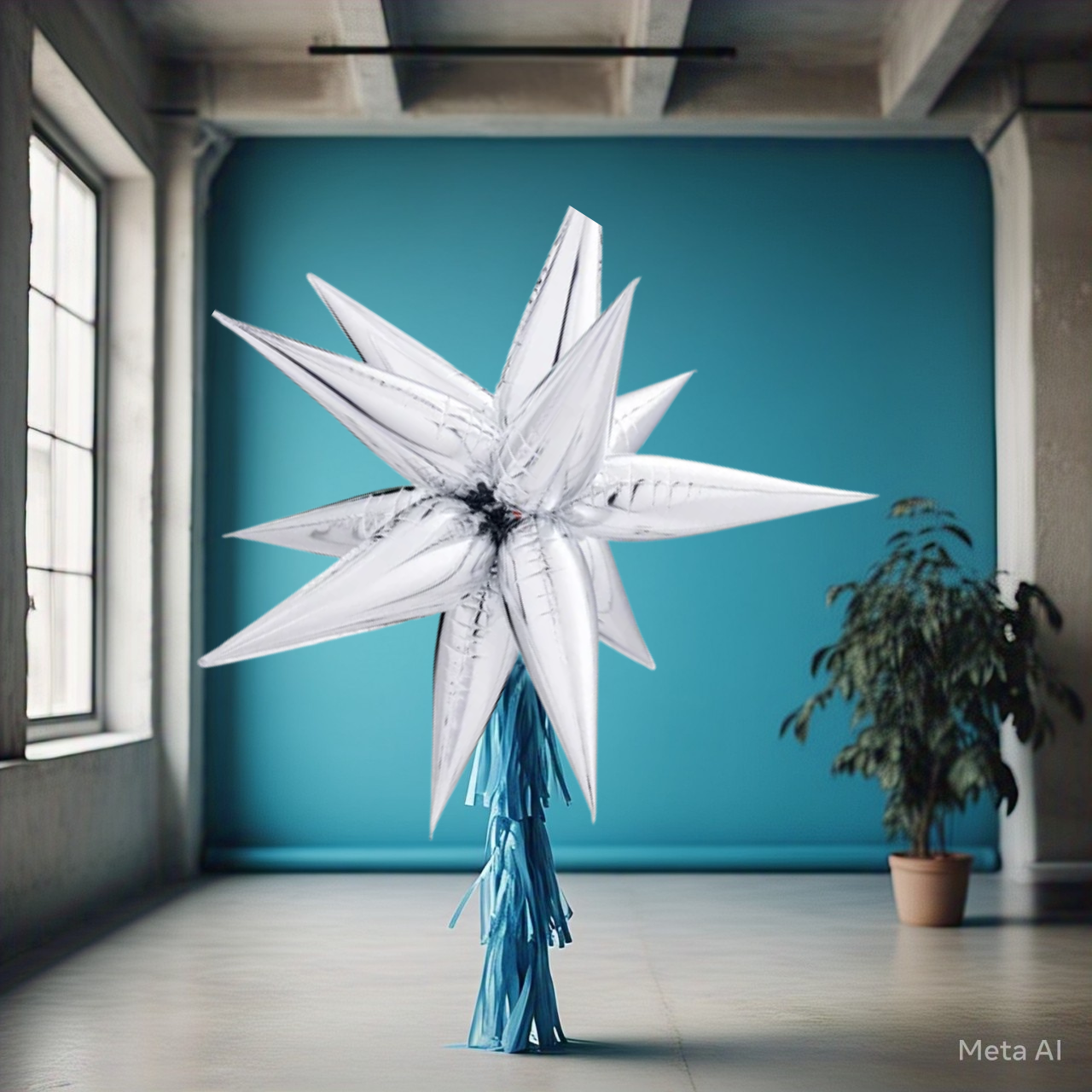 5' Jumbo Foil Starburst