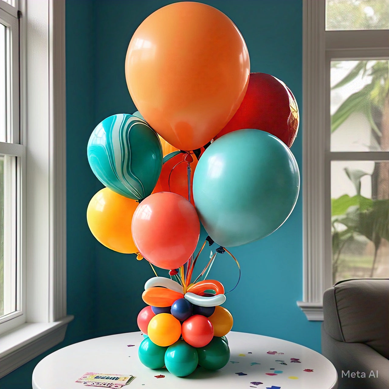Bouquet of Latex (Medium Size - 16" Balloons)
