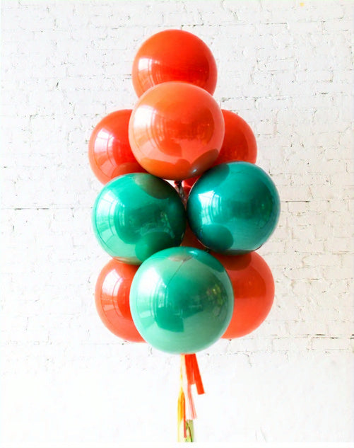 Bouquet of Foil Orbs (18")